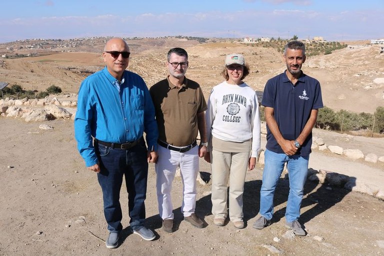 Prof. Dr. Hani Hayajneh, Dr. Ahmed Al-Shorman, prof. Dr. Bethany Walker, and Dr. Hussein Al-Sababha.jpg