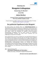 36. Julian Dierkes-Der politische Populismus in der Mongolei.pdf