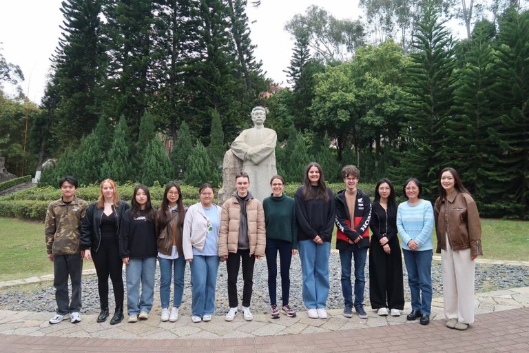 Lu Xun-Statue der Xiamen-Universität